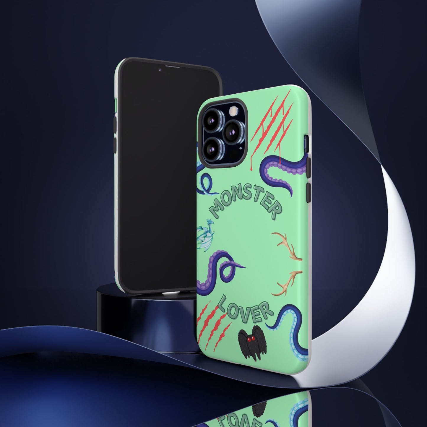 Monster Lover Mint Phone Case