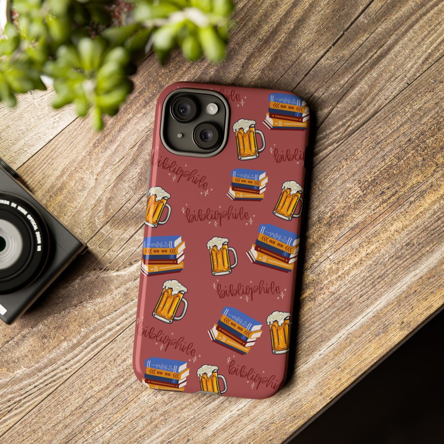Bibliophile Beer Phone Case