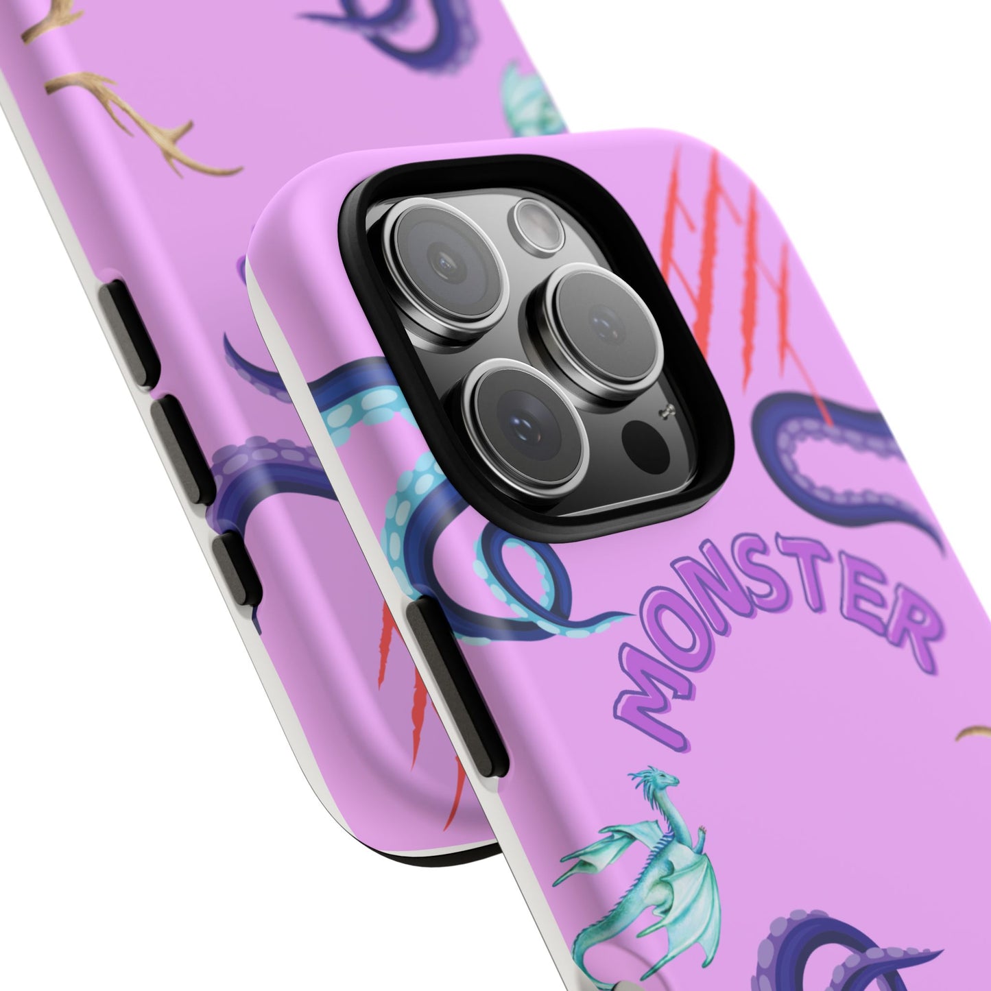 Monster Lover Purple Phone Case