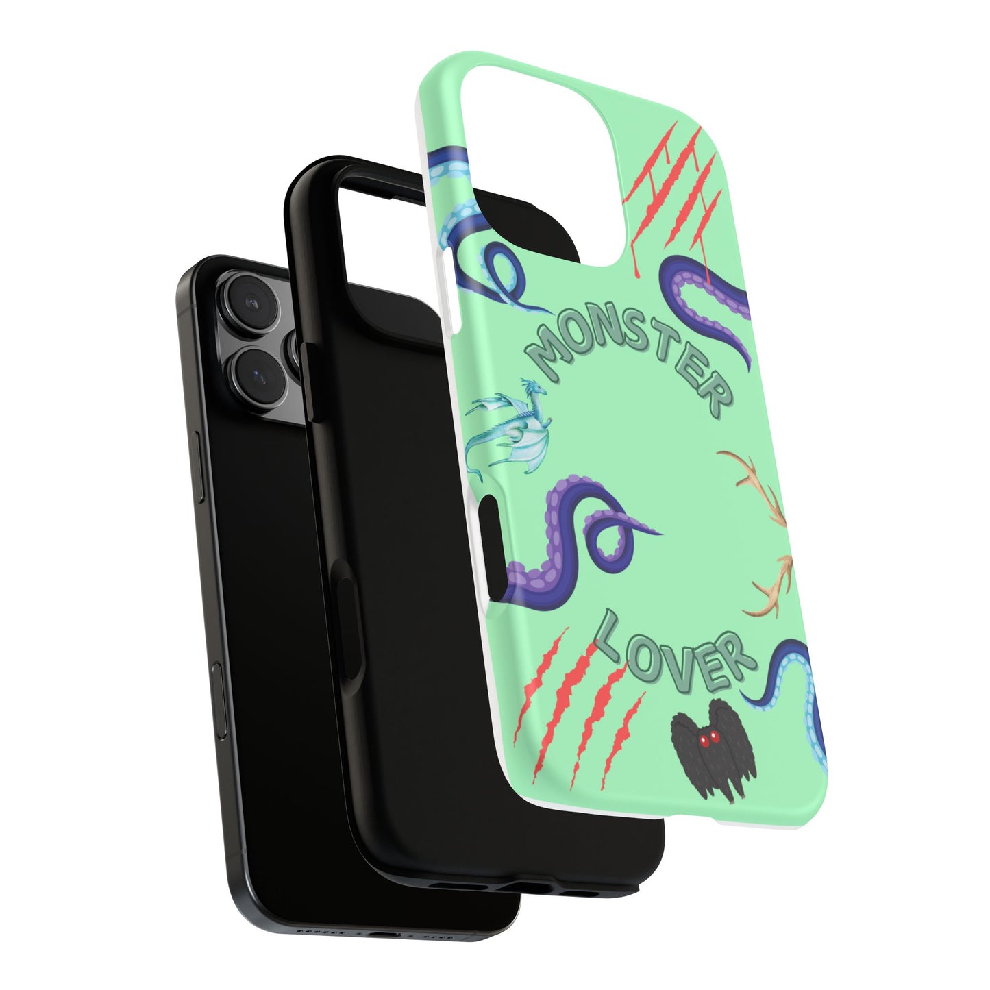 Monster Lover Mint Phone Case