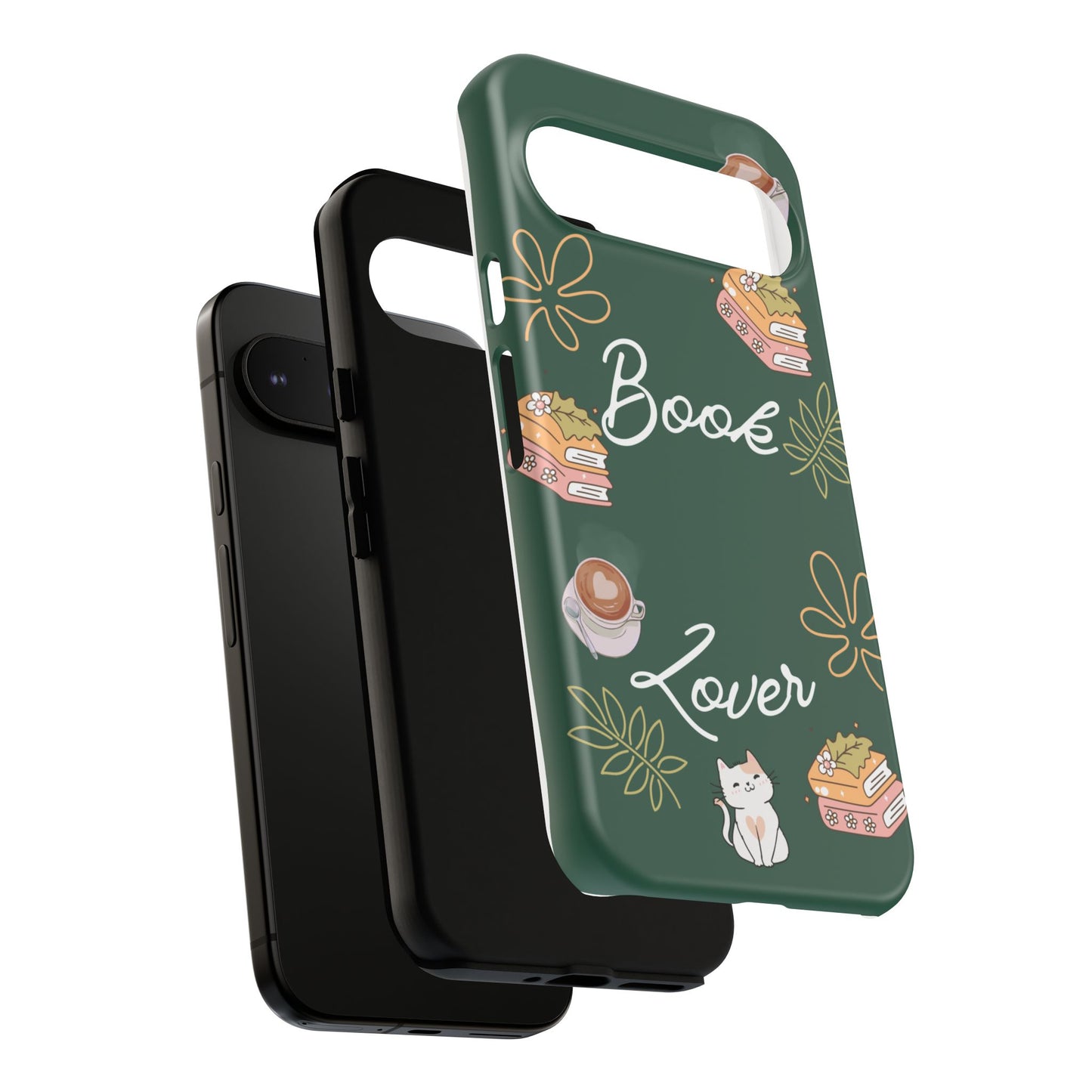 Book Lover Green Phone Case
