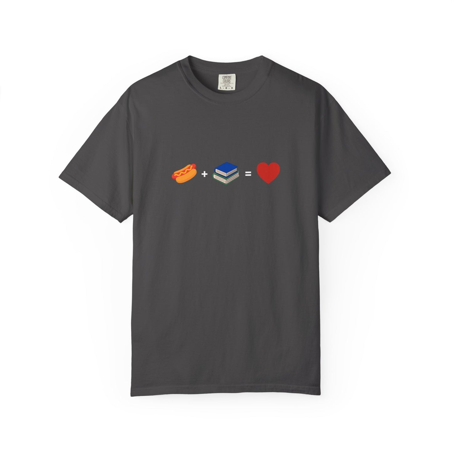 Bookish Hot Dog Tee