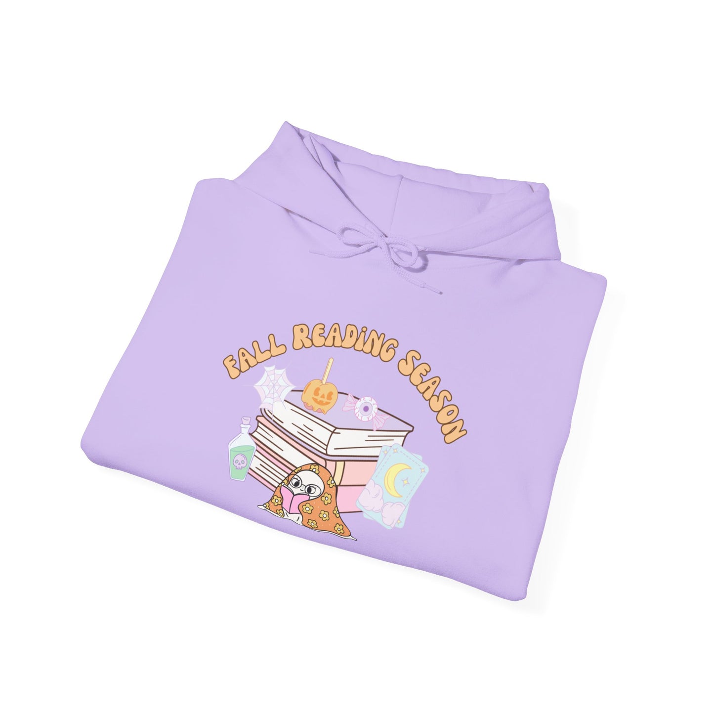 Fall Reading Season Pastel Hoodie