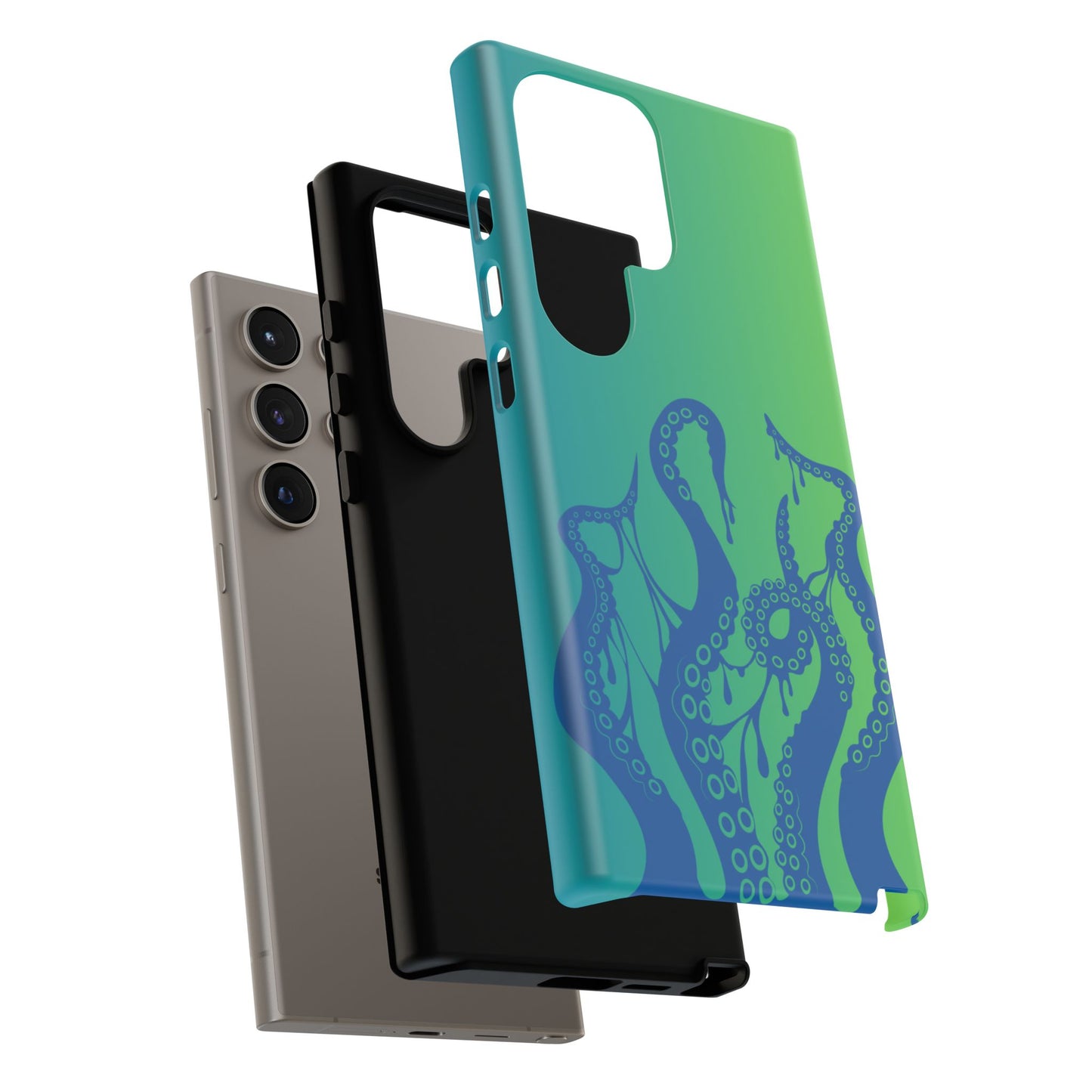 Blue Tentacle Phone Case