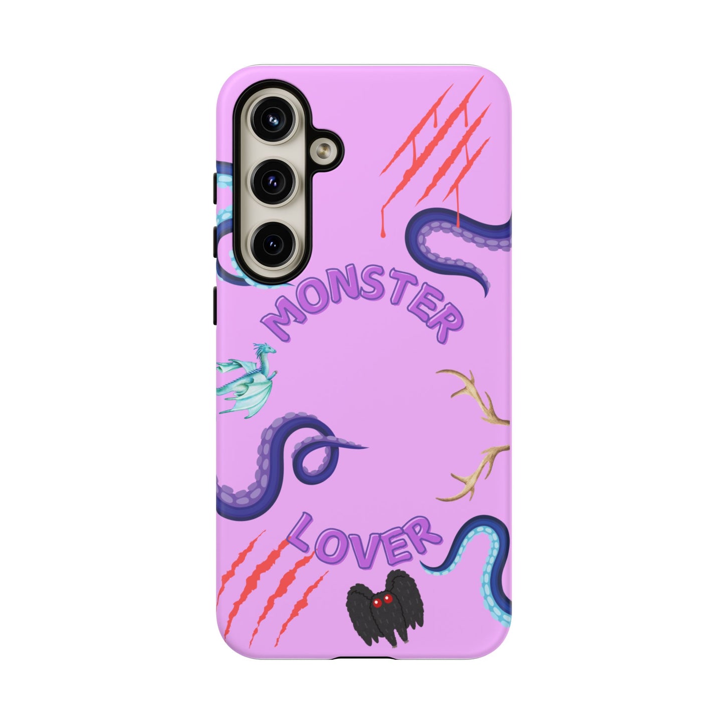 Monster Lover Purple Phone Case