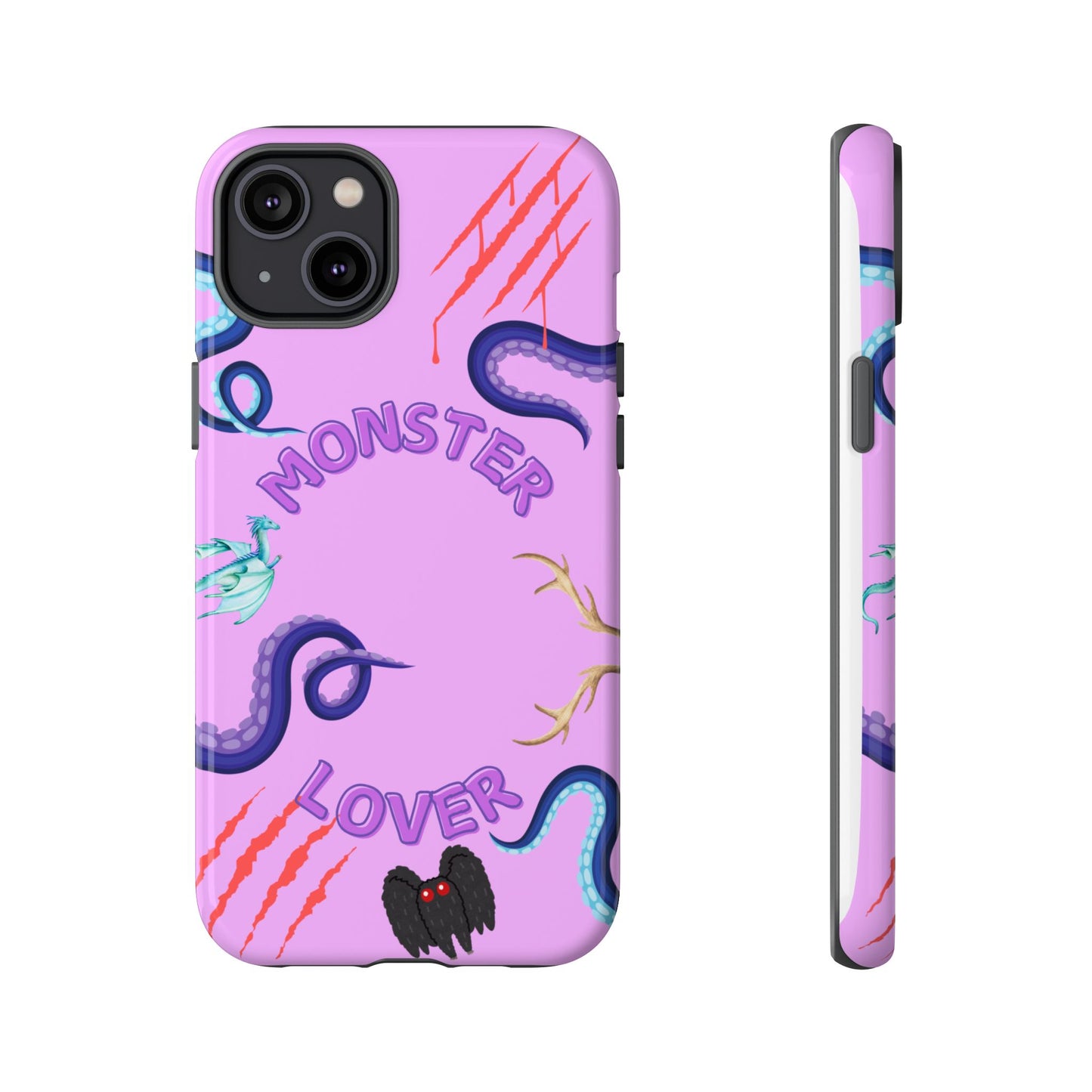 Monster Lover Purple Phone Case