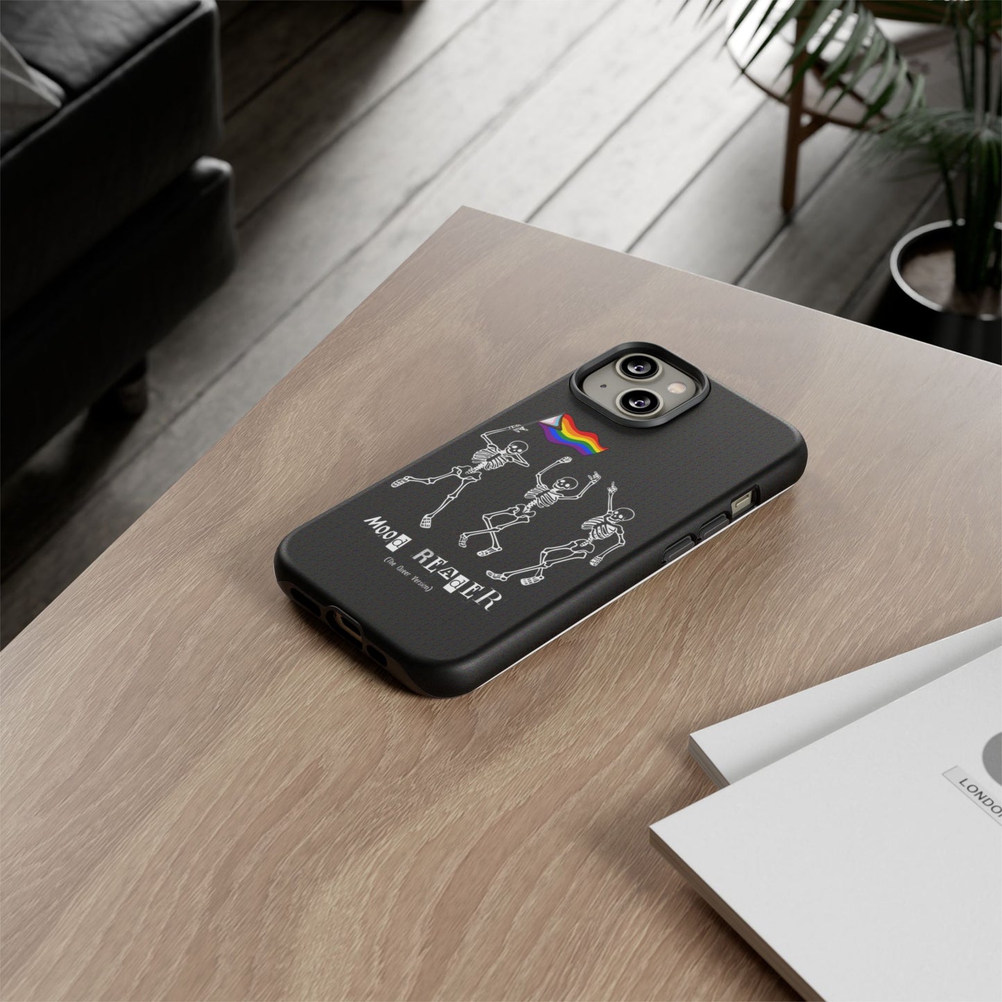 Mood Reader Skeletons Queer Phone Case