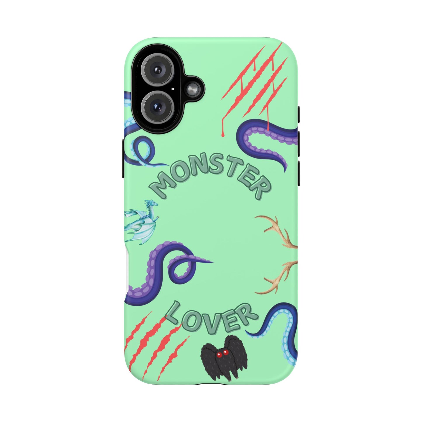 Monster Lover Mint Phone Case