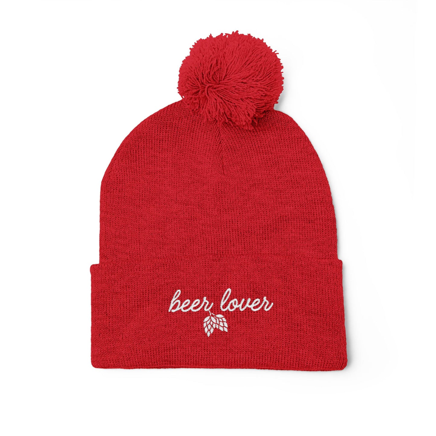 Beer Lover Pom Pom Beanie