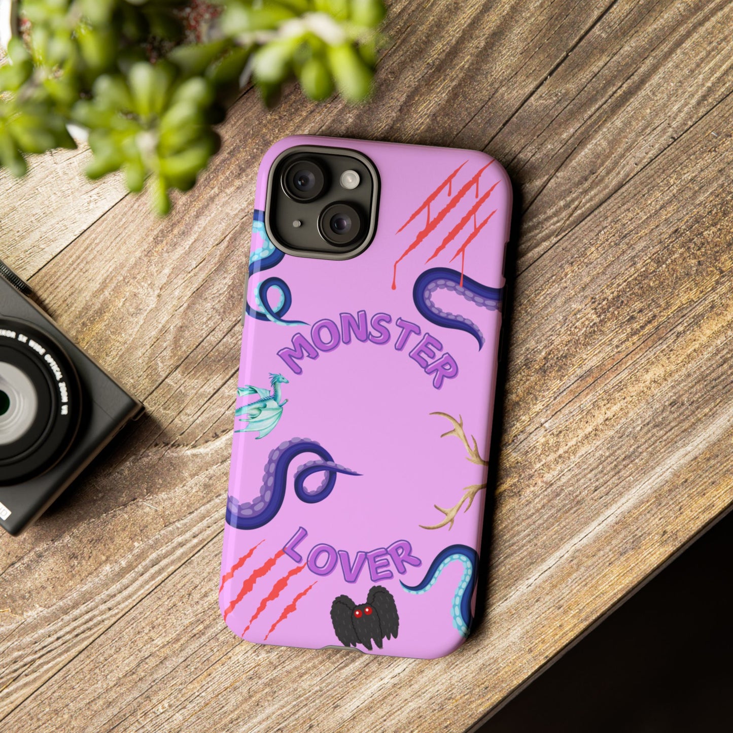 Monster Lover Purple Phone Case