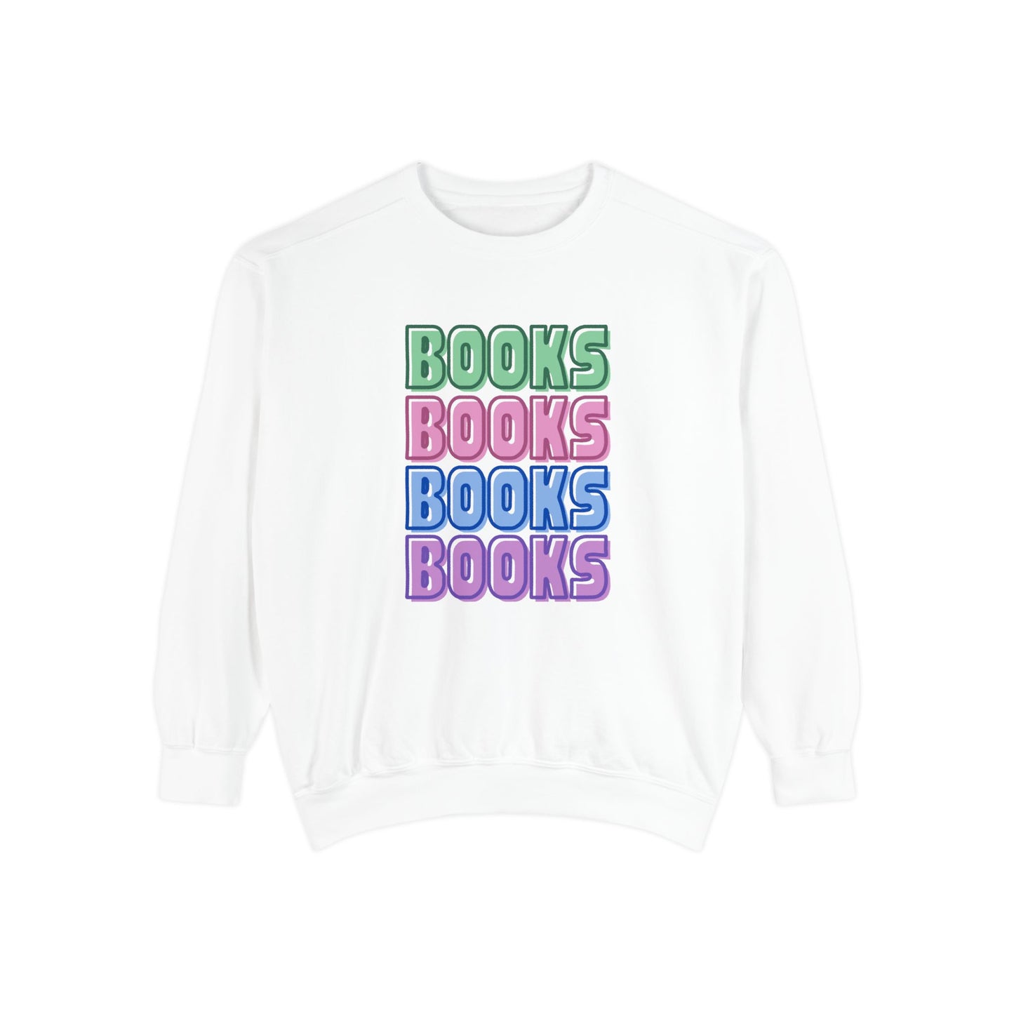 Books Stack Sweatshirt