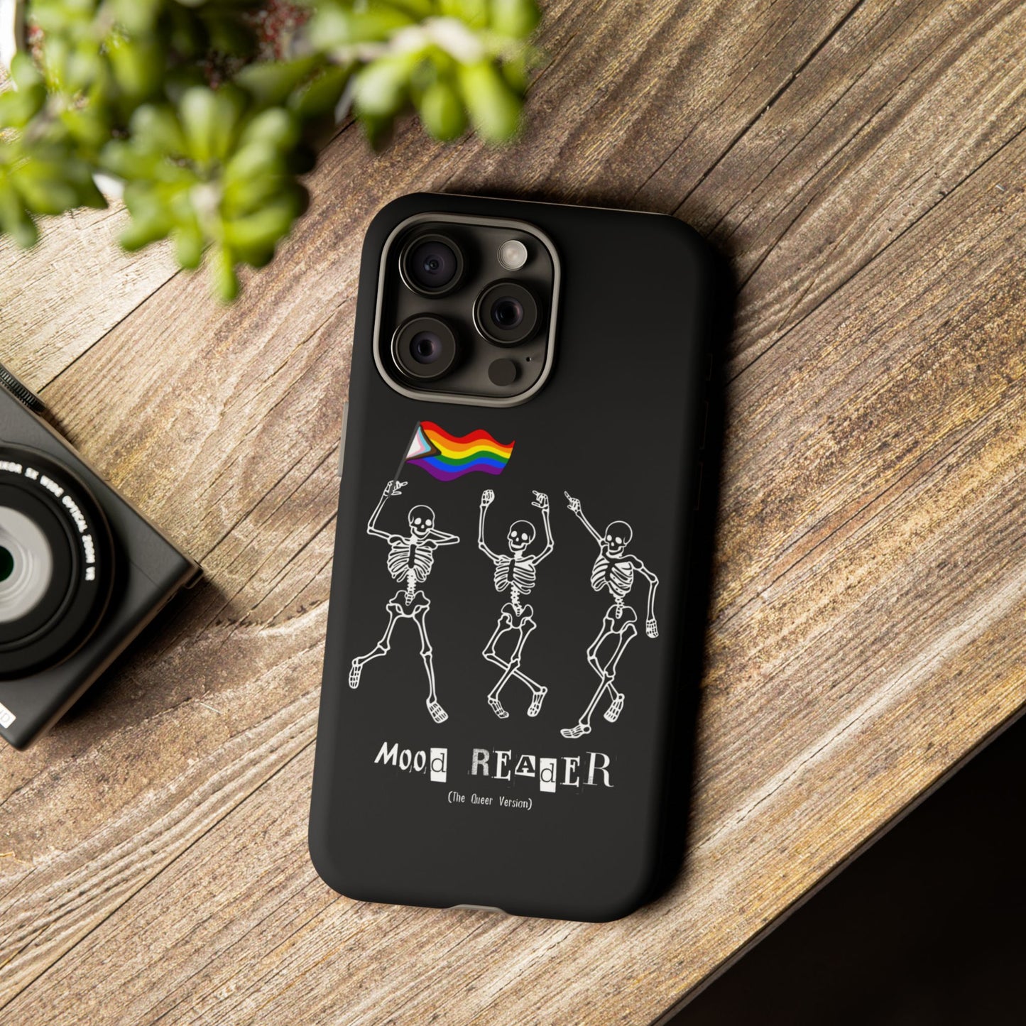 Mood Reader Skeletons Queer Phone Case