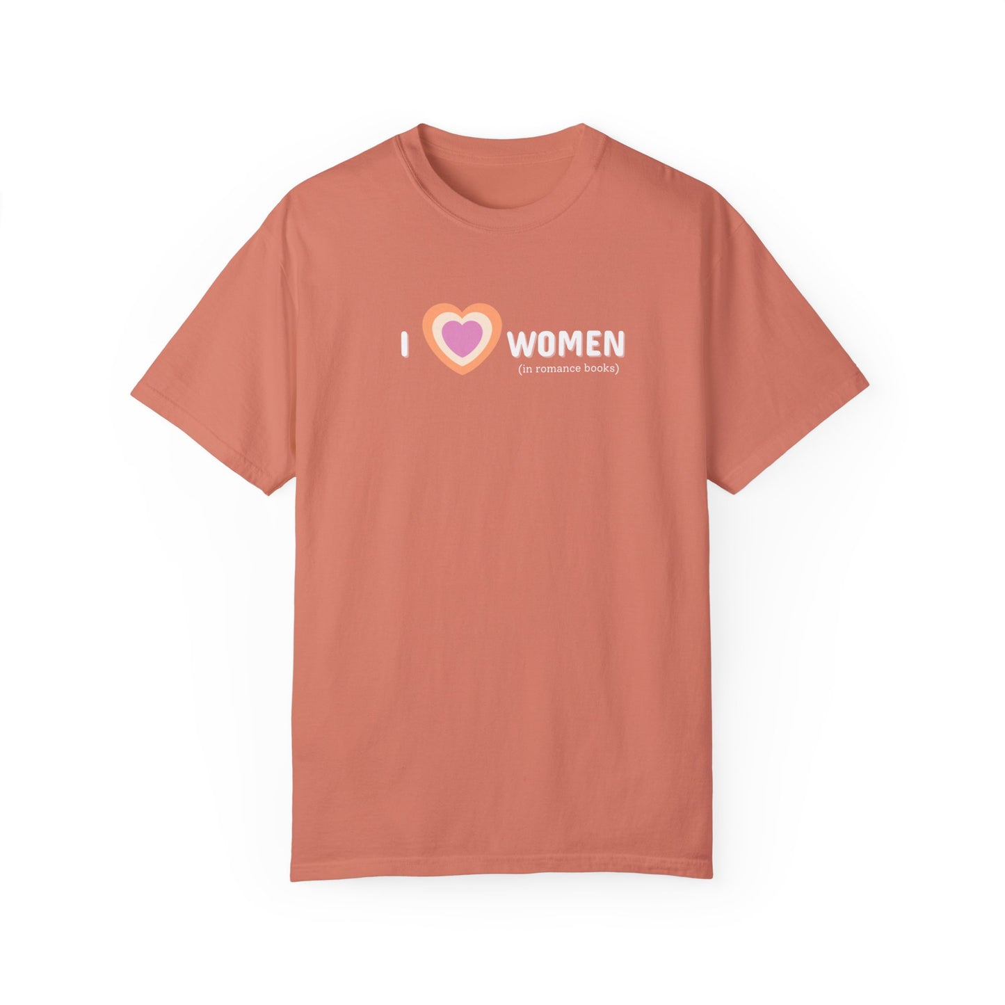 I Heart Women Lesbian Flag Tee