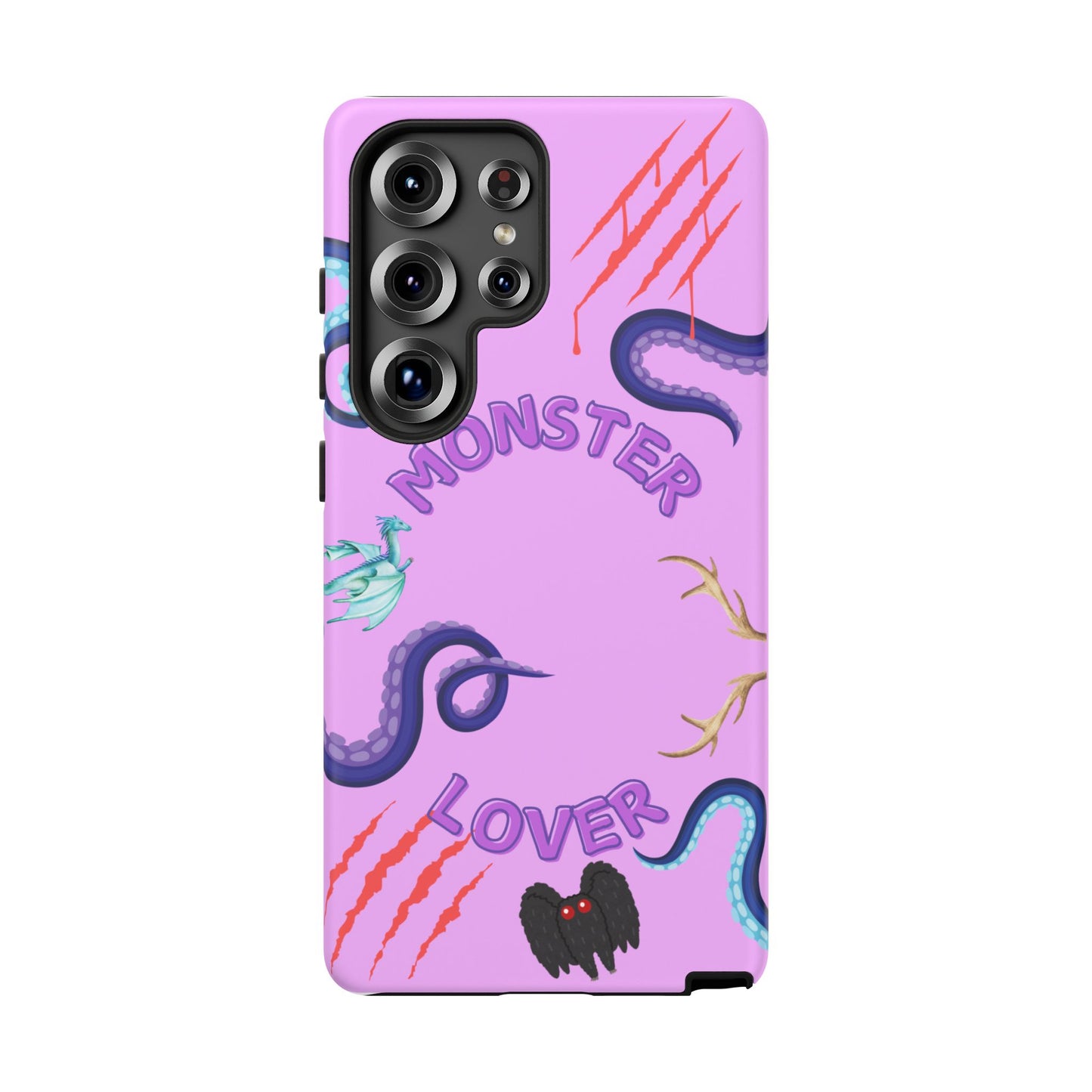 Monster Lover Purple Phone Case