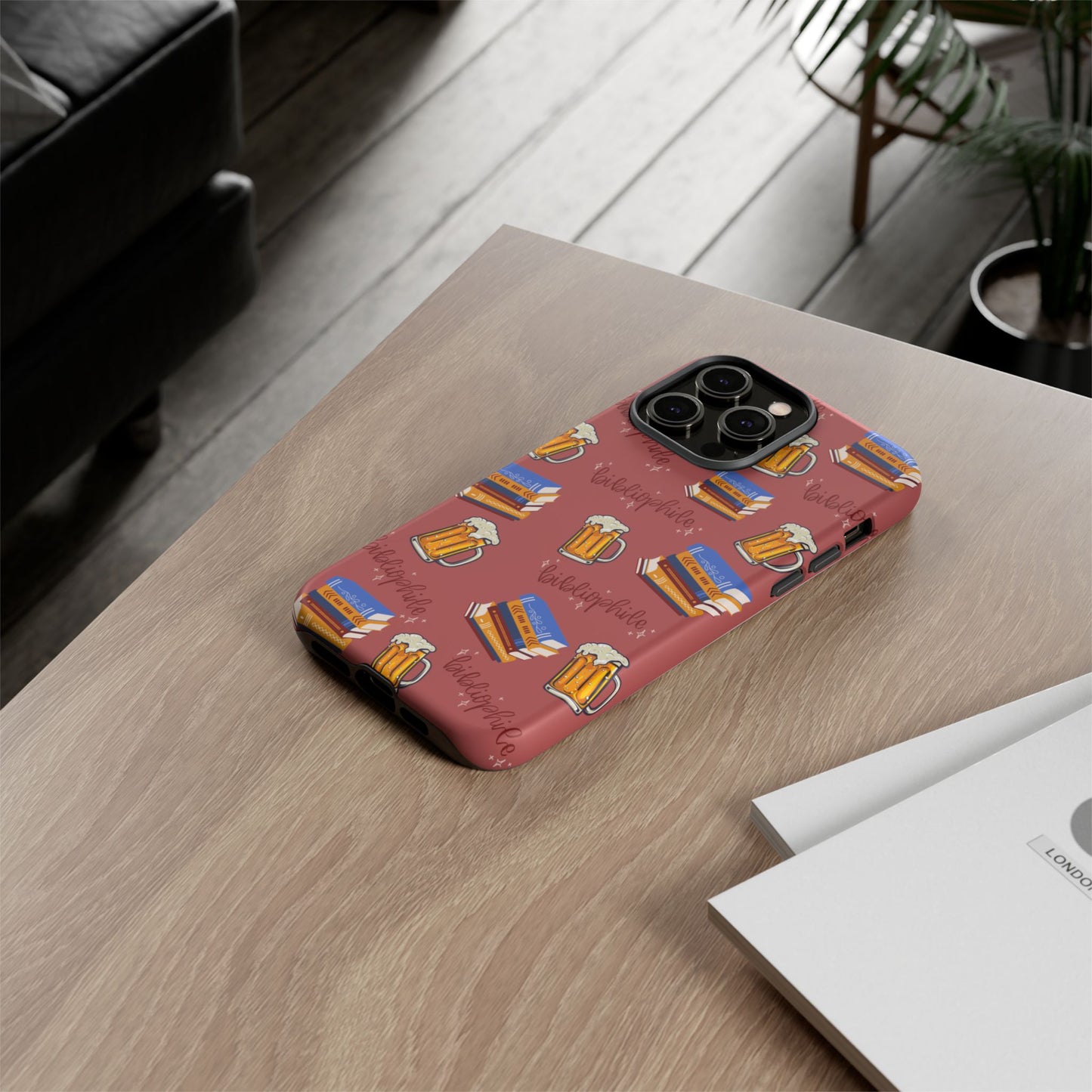 Bibliophile Beer Phone Case