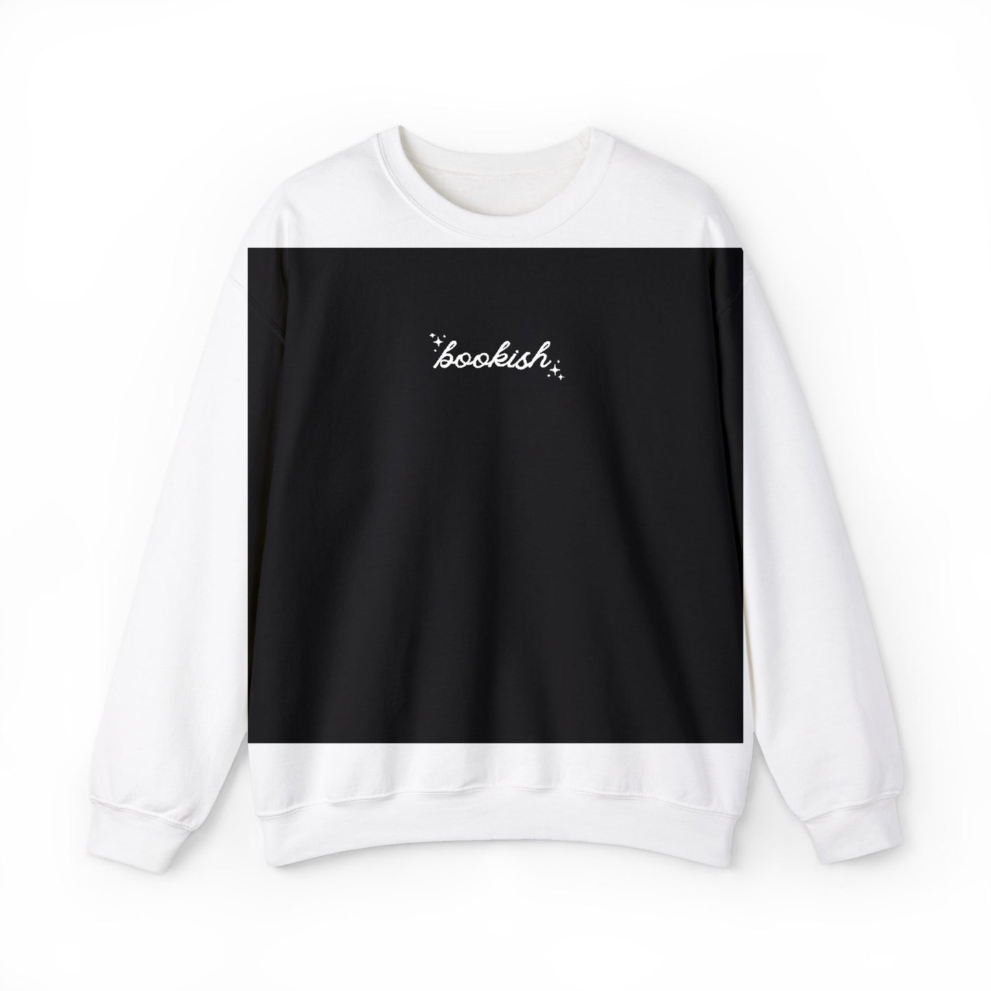 Embroidered 'Bookish' Crewneck
