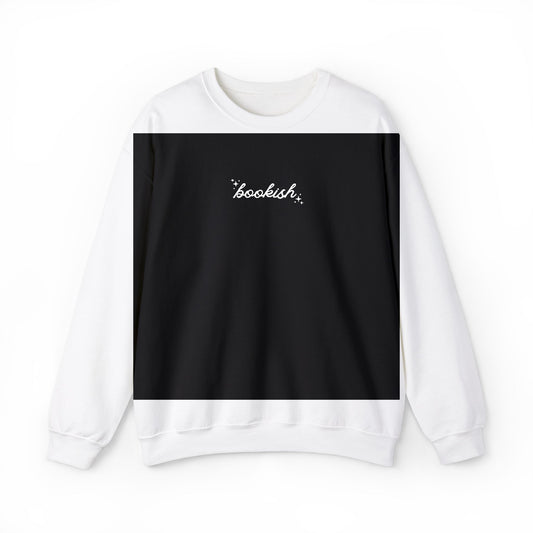 Embroidered 'Bookish' Crewneck