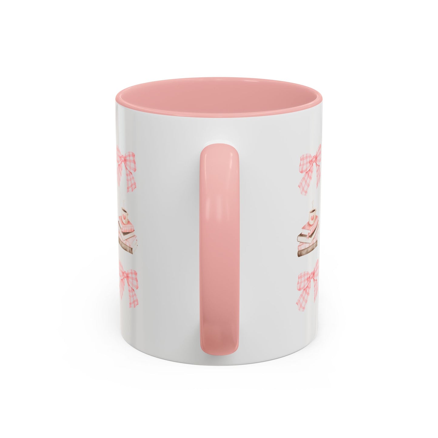 Pink Bookish Bows Mug
