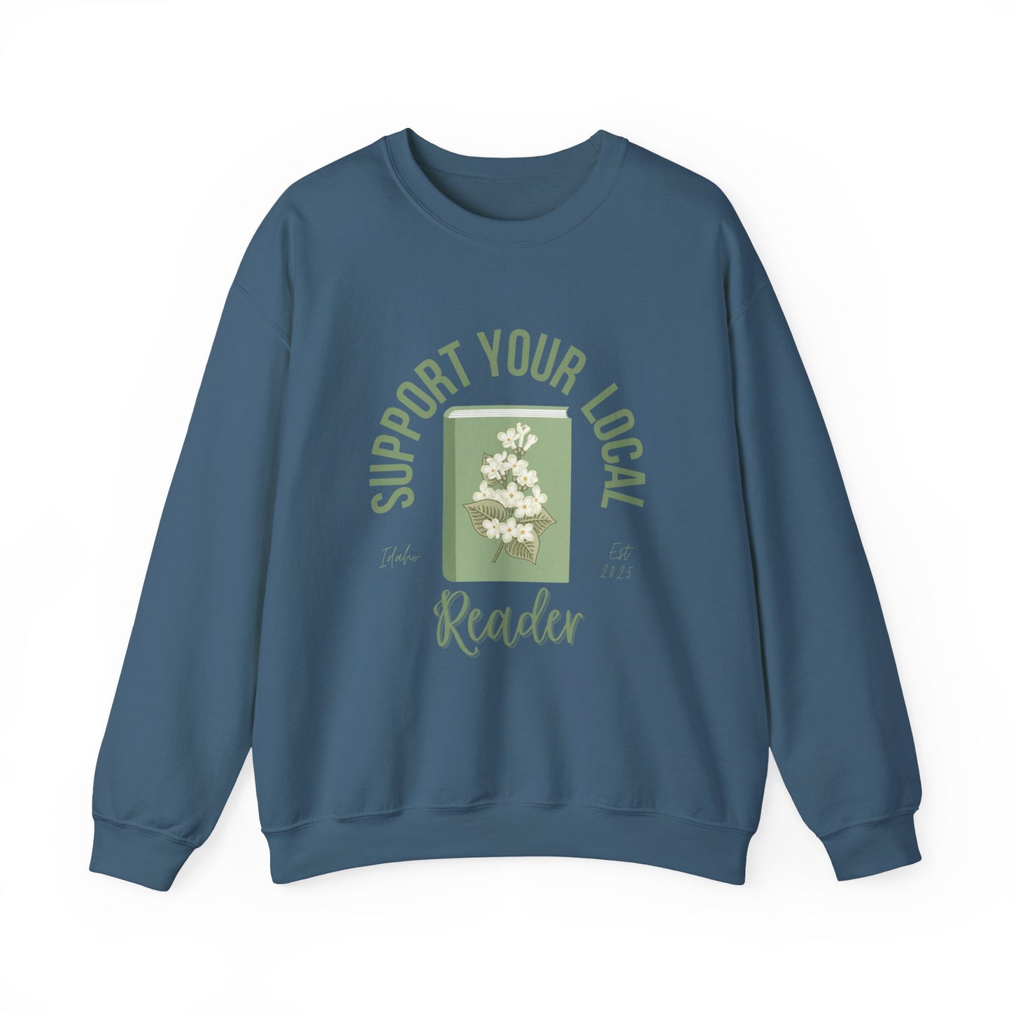 Support Your Local Reader ID Crewneck