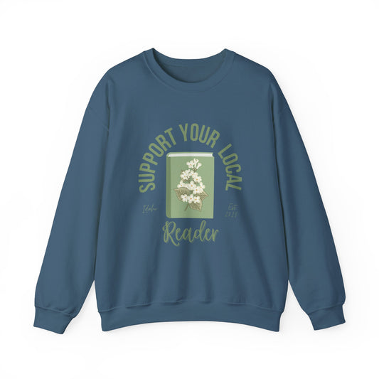 Support Your Local Reader ID Crewneck