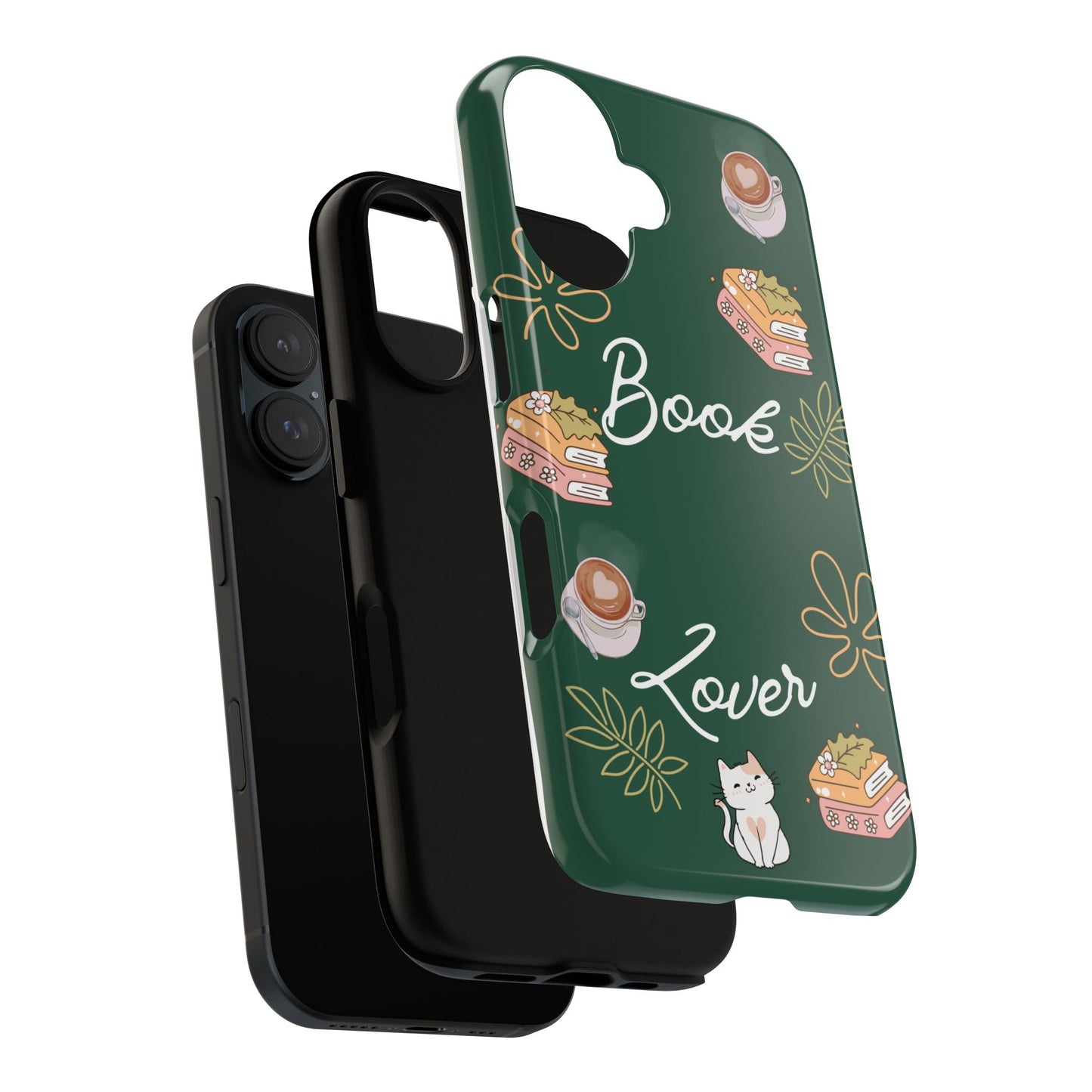 Book Lover Green Phone Case