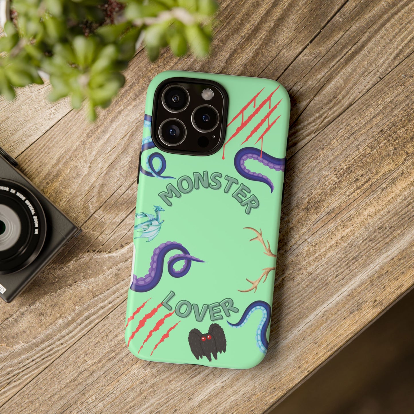 Monster Lover Mint Phone Case