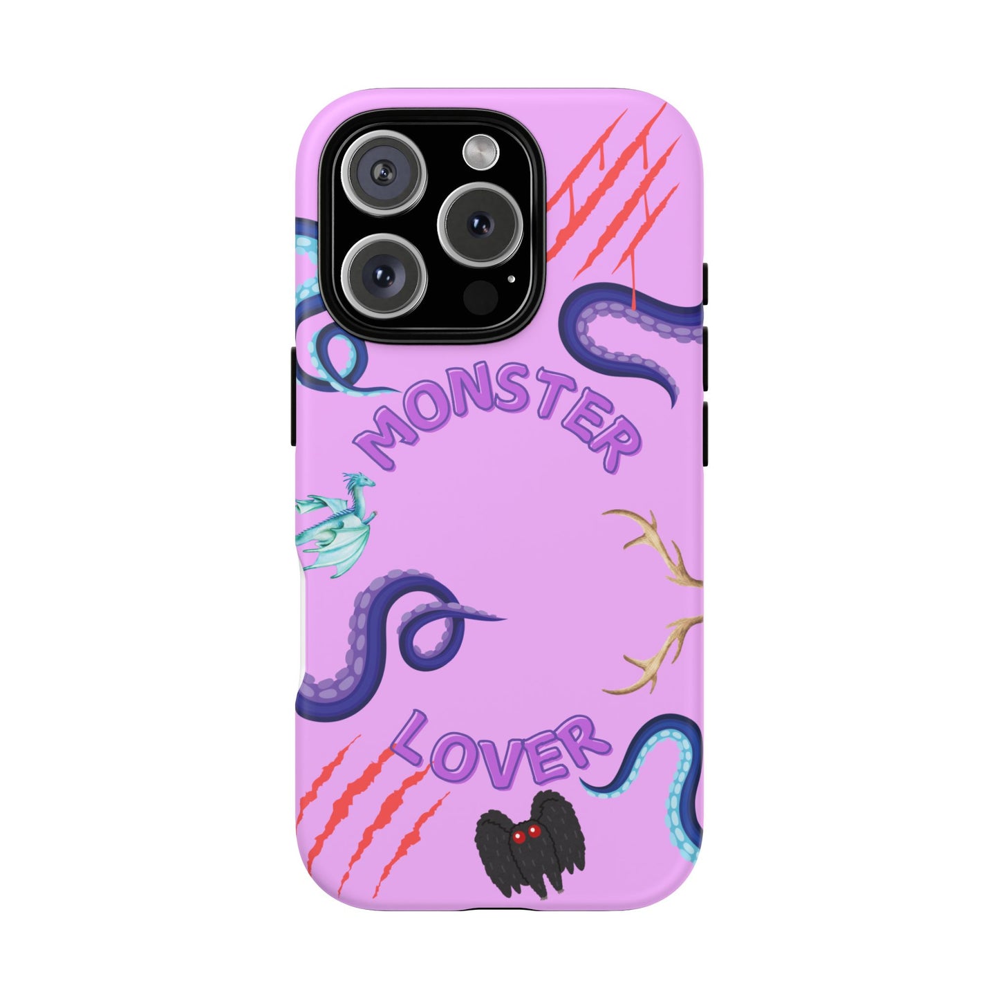 Monster Lover Purple Phone Case