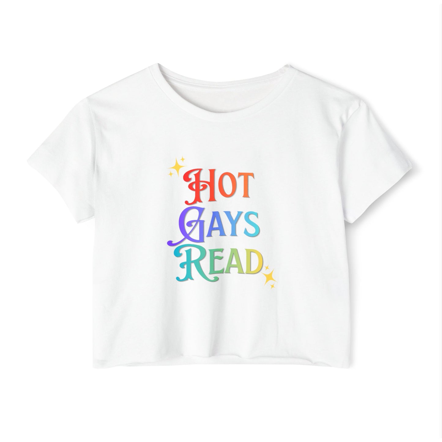 Hot Gays Read Crop Top