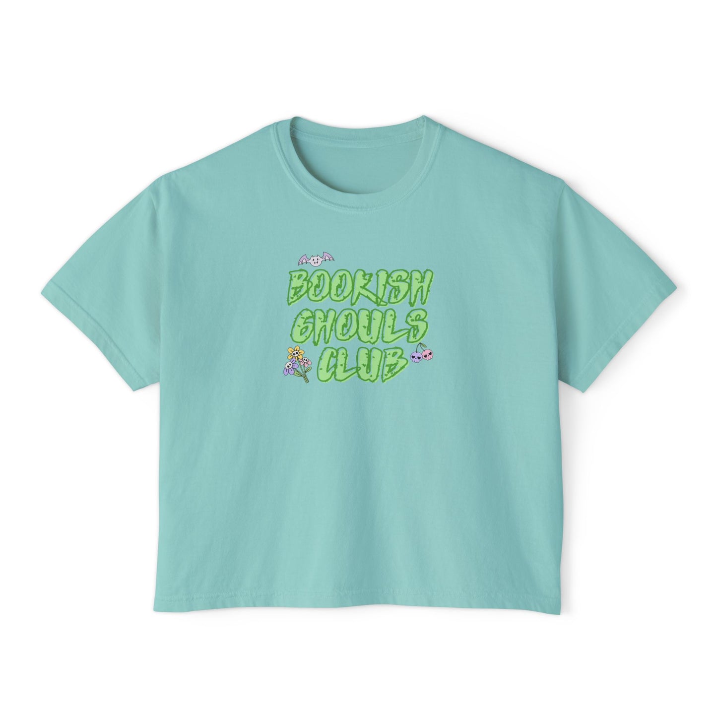 Bookish Ghouls Club Cropped Tee