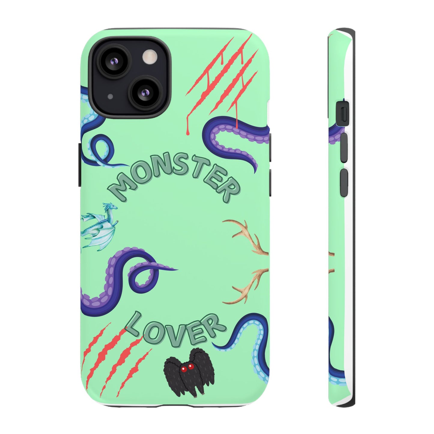 Monster Lover Mint Phone Case