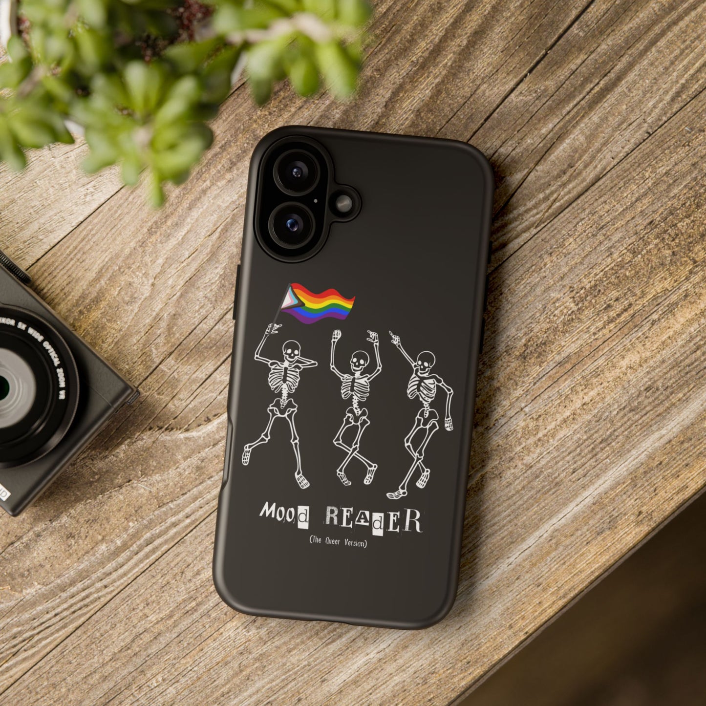 Mood Reader Skeletons Queer Phone Case