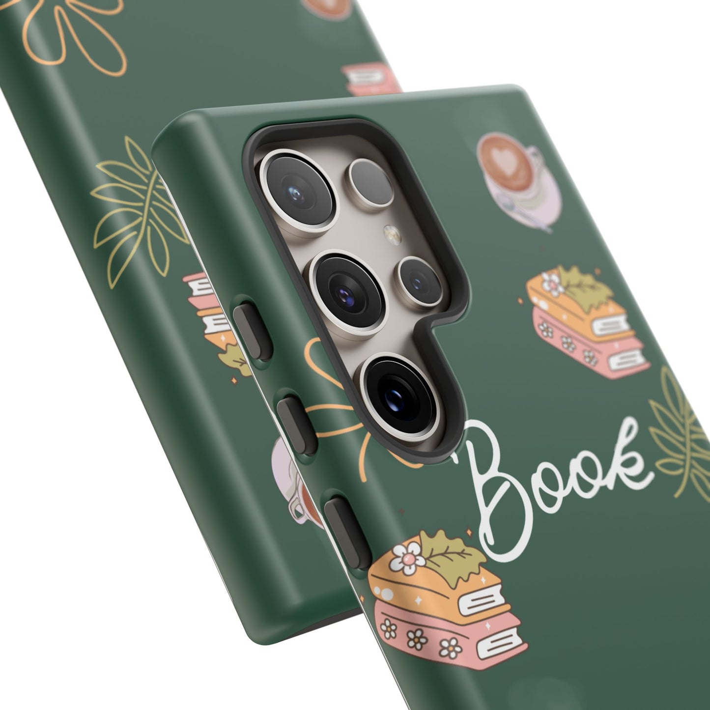 Book Lover Green Phone Case