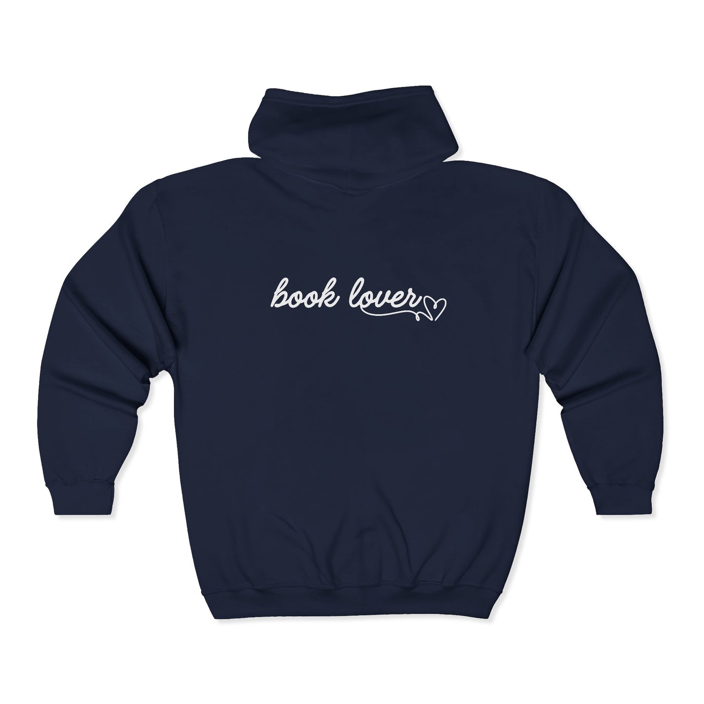 Book Lover Zip Hoodie